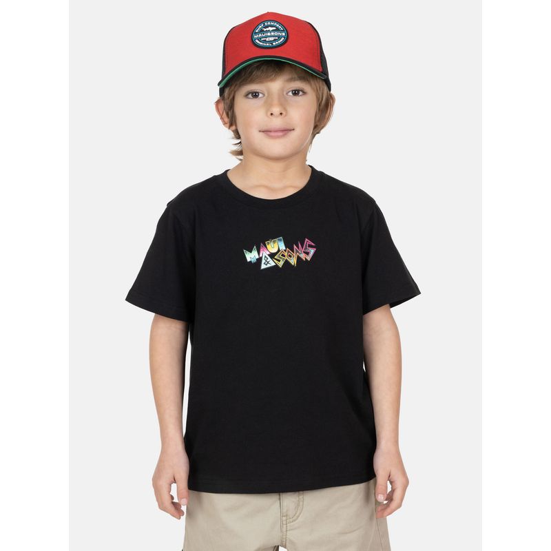 MAUI AND SONS - Pack Polera Jockey Surfari Negro Infantil Maui And Sons