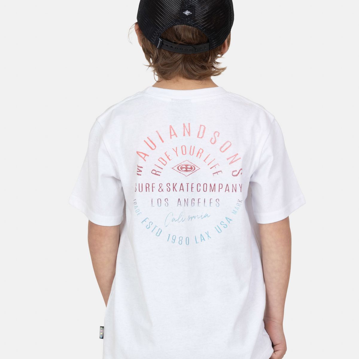 MAUI AND SONS - Pack Polera Jockey Vortexa Blanco Infantil Maui And Sons