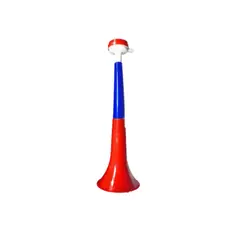 GENERICO - Vuvuzela Tricolor Doble 1 Unidad