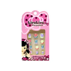 GENERICO - Set Uñas Postizas Infantil Corazon