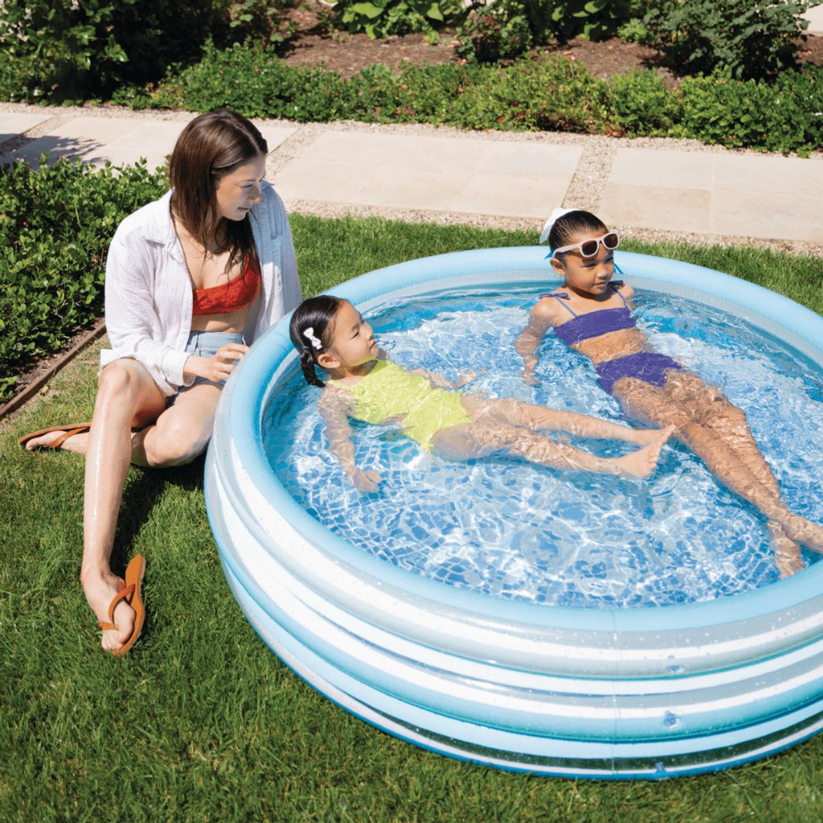 INTEX - Piscina Inflable Intex Blue Bliss Splash 147x33 Cm