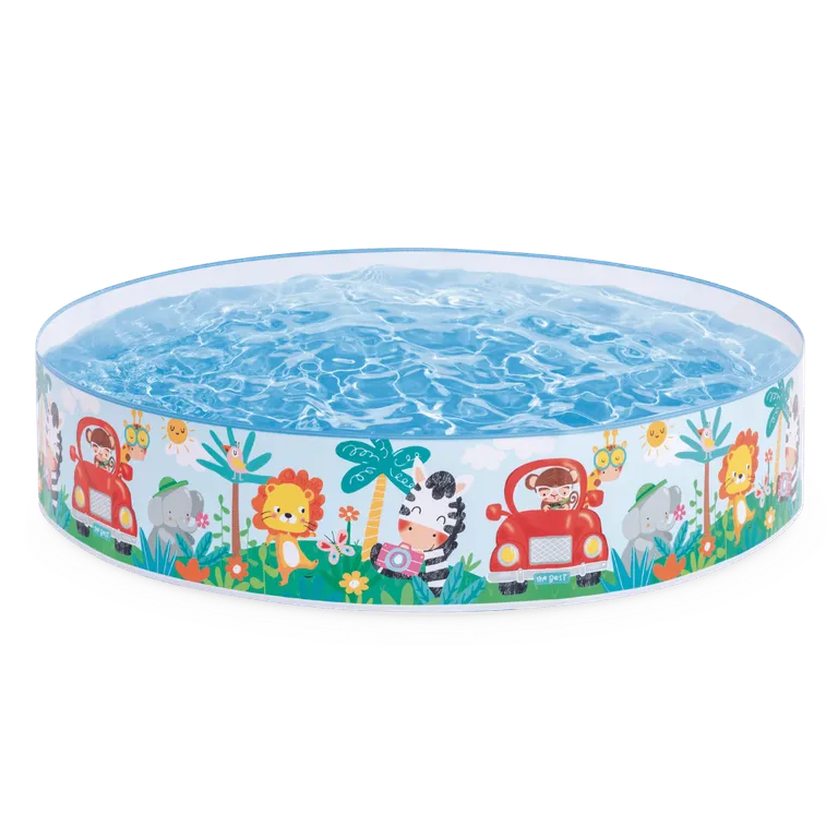 Piscina Rigida Animal Adventure Snapset 122x25 cm