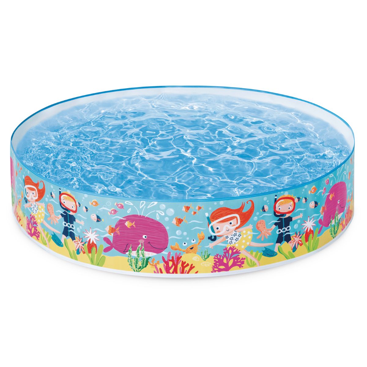 INTEX - Piscina Rígida Intex Snorkel Fun Snapset 122x25 Cm
