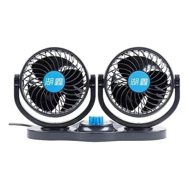 GENERICO - Ventilador De Automóvil Doble Turbo 12v 360º 2 Velocidades