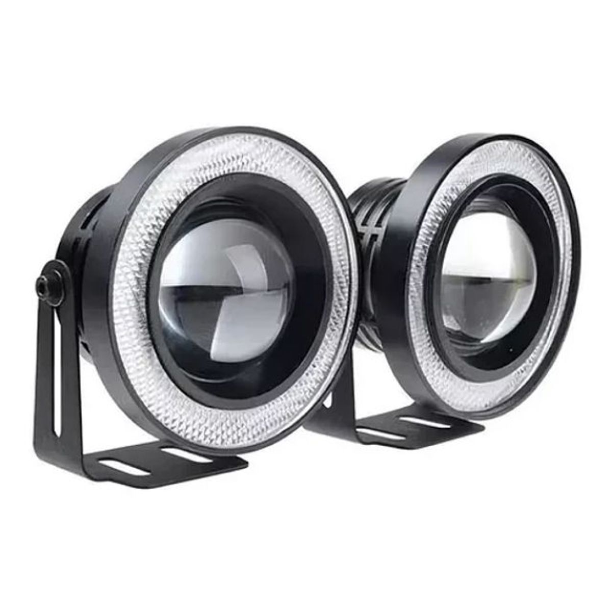 GENERICO - Par Focos Neblineros Led Ojos De Ángel 89mm