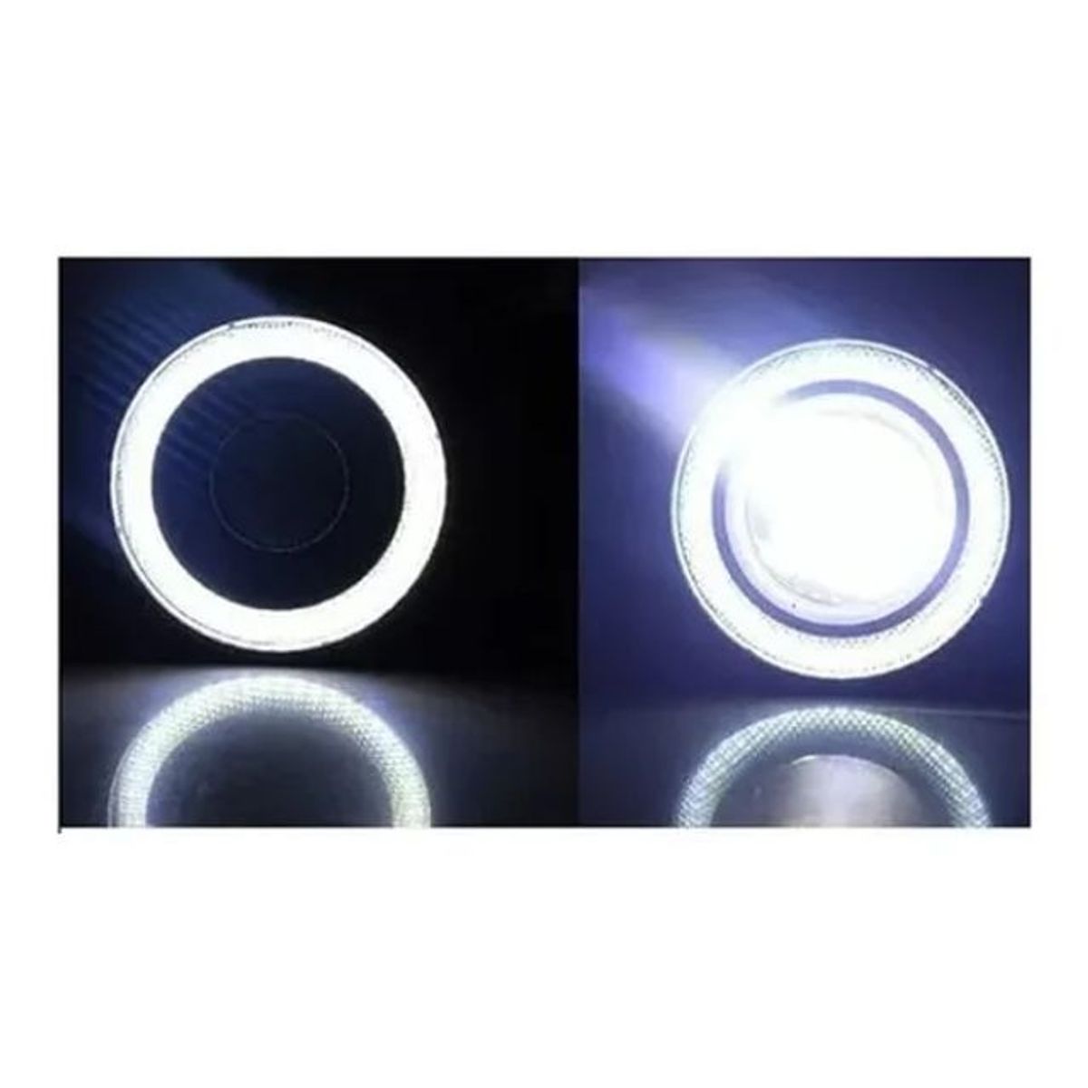 GENERICO - Par Focos Neblineros Led Ojos De Ángel 89mm
