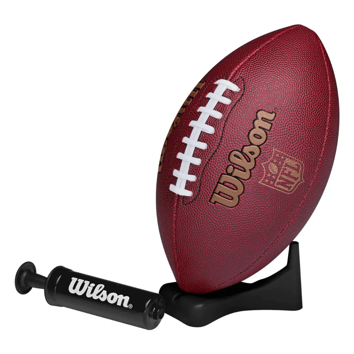 WILSON - Balón Futbol Americano NFL Ignition Tamaño Junior Set