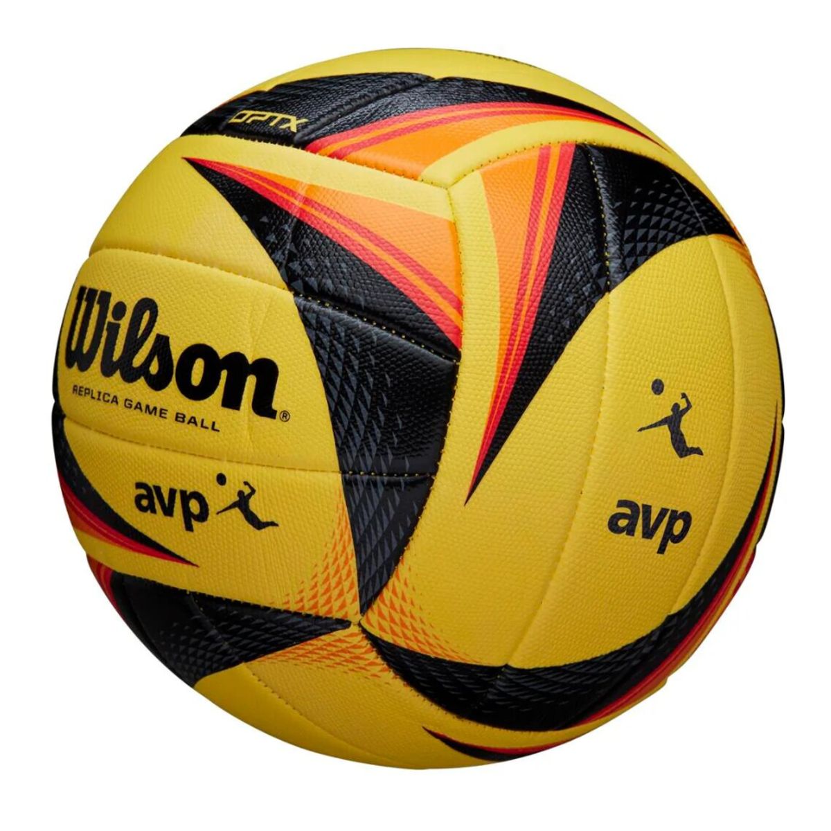 WILSON - Balón Volleyball Wilson OPTX AVP Rep. Tamaño 5 Amarillo
