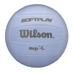 WILSON - Balón Volleyball Soft Play AVP Tamaño 5 Morado