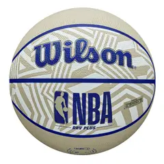 WILSON - Balón Basketball NBA DRV Plus Outdoor Tamaño 7 Dazzle Beige