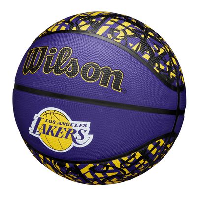 Imagen 2 del producto Balón Basketball NBA Team Graffiti Los Angeles Lakers Tamaño 7
