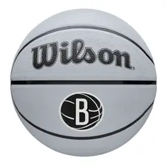 WILSON - Balón Basketball NBA Team Tribute Solid Brooklyn Nets Tamaño 7