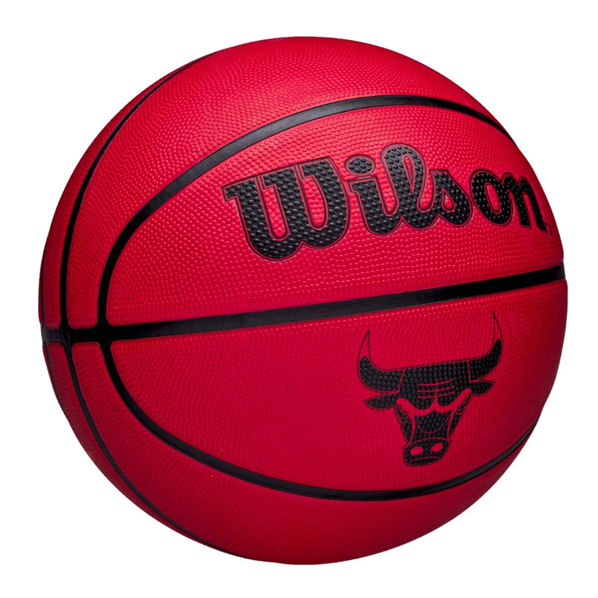WILSON - Balón Basketball Wilson NBA Team Tribute Solid Chicago Bulls Tamaño 7