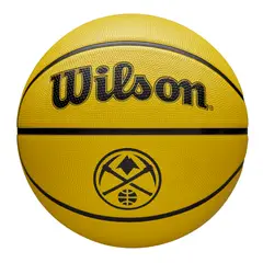 WILSON - Balón Basketball NBA Team Tribute Solid Denver Nuggets Tamaño 7