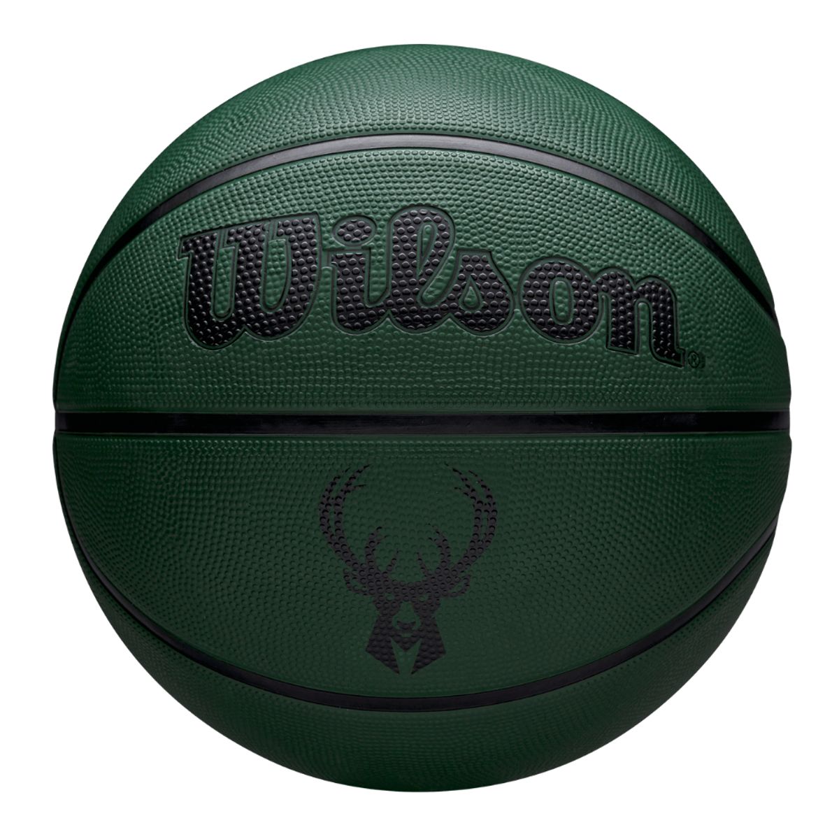 WILSON - Balón Basketball Wilson NBA Team Tribute Solid Milwaukee Bucks Tamaño 7