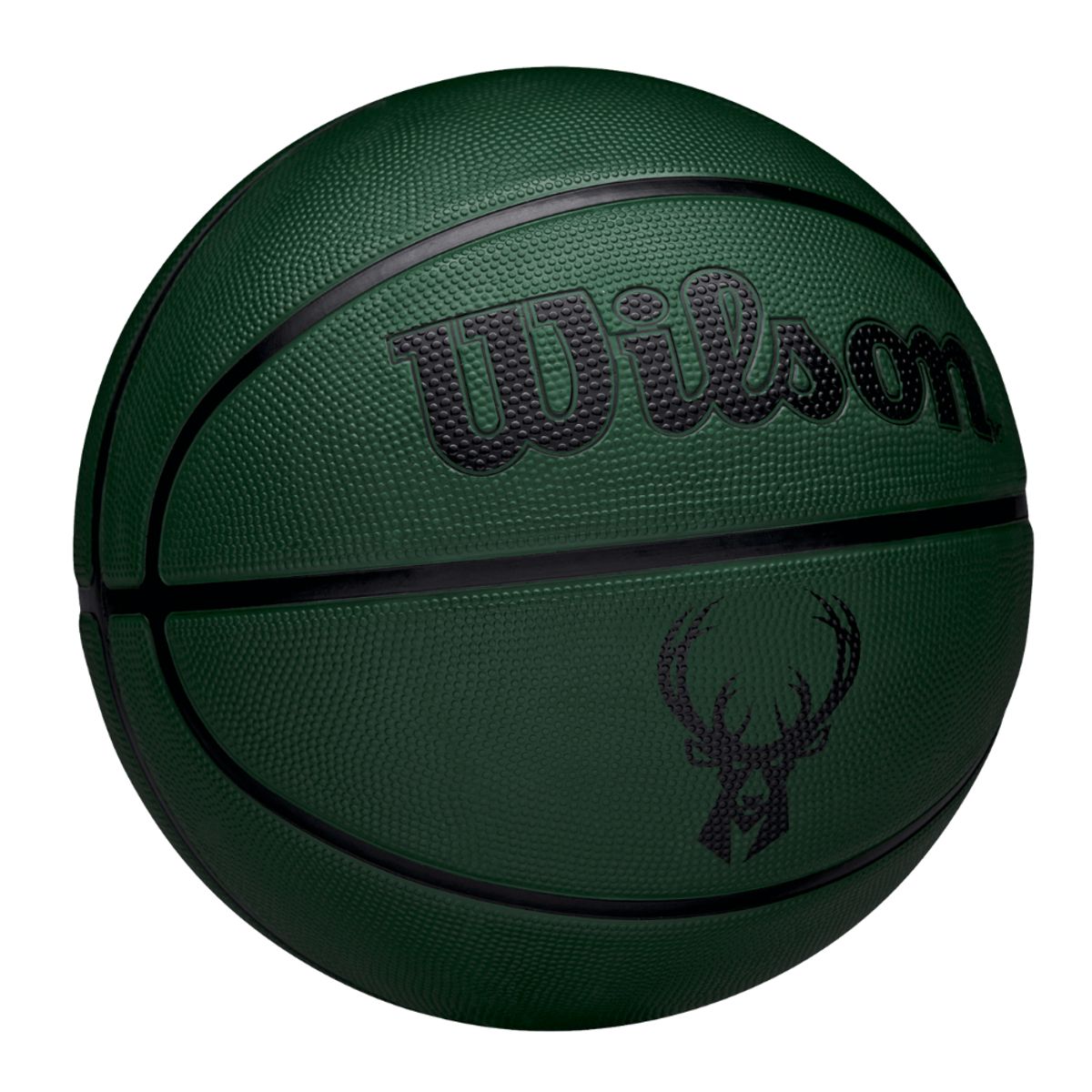 WILSON - Balón Basketball Wilson NBA Team Tribute Solid Milwaukee Bucks Tamaño 7