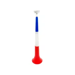 GENERICO - Vuvuzela Tricolor Triple 1 Unidad
