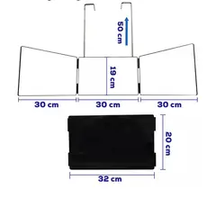 MOVI - Espejo De 3 Vías Para Corte De Pelo Automático