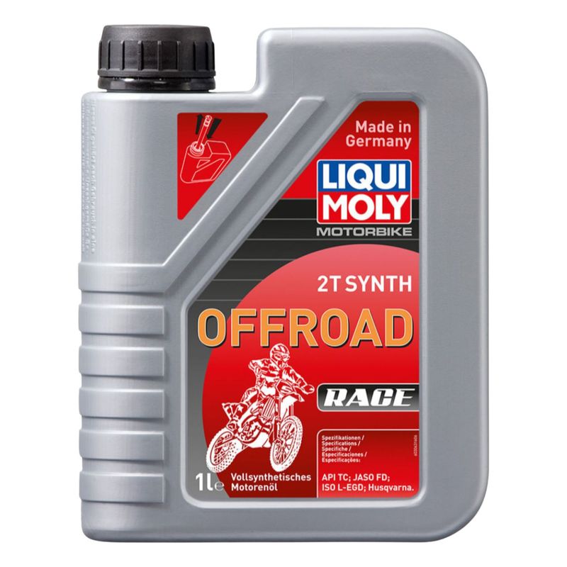 LIQUI MOLY - Aceite para Moto 2T Synth Offroad Liqui Moly 1L