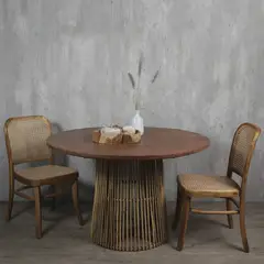 EPICADECO - MESA COMEDOR REDONDA AURA