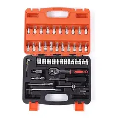 GENERICO - Maletin De Herramientas Juego De Llaves De 46 Piezas