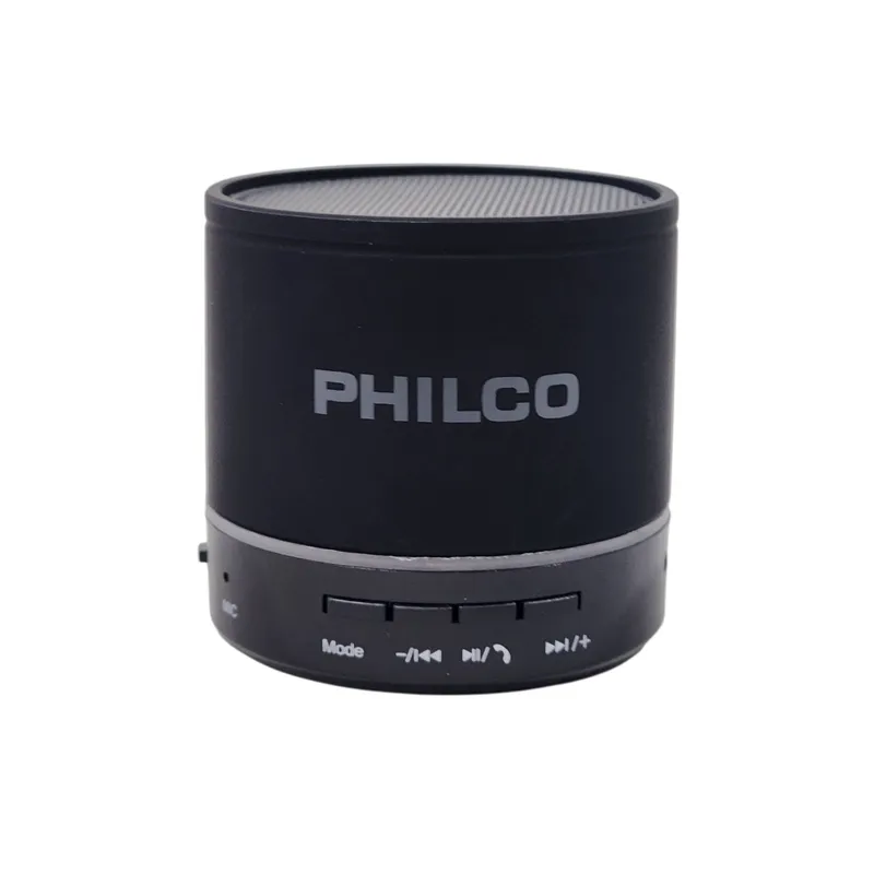 PHILCO - Mini Parlante Portátil Bt 3W USB FM P295 Philco Negro