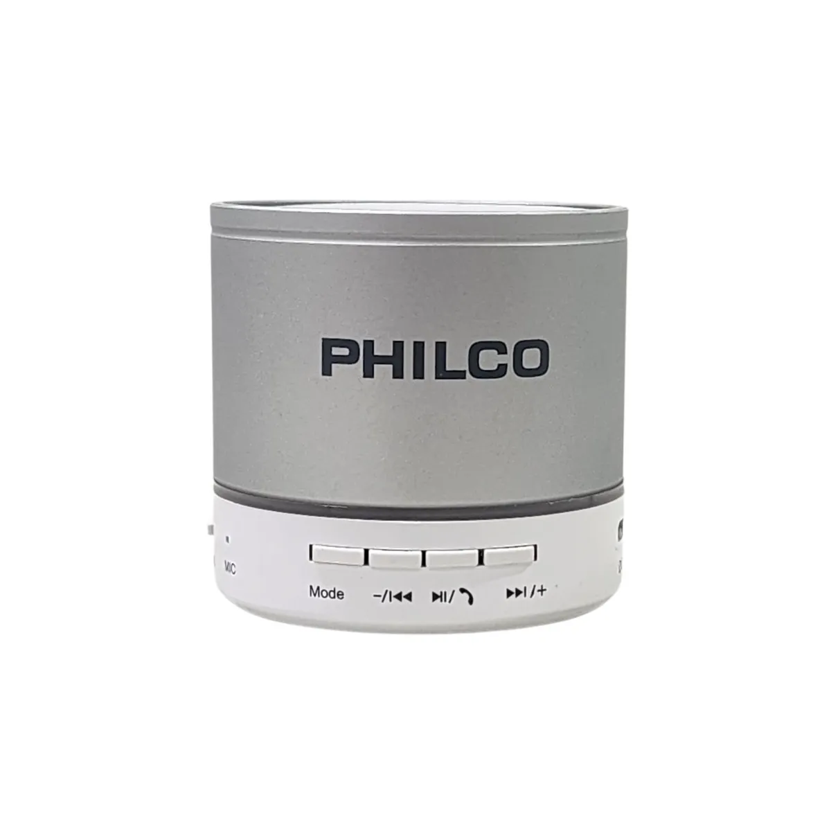 PHILCO - Mini Parlante Portátil Bt 3W USB FM P295 Philco Plata