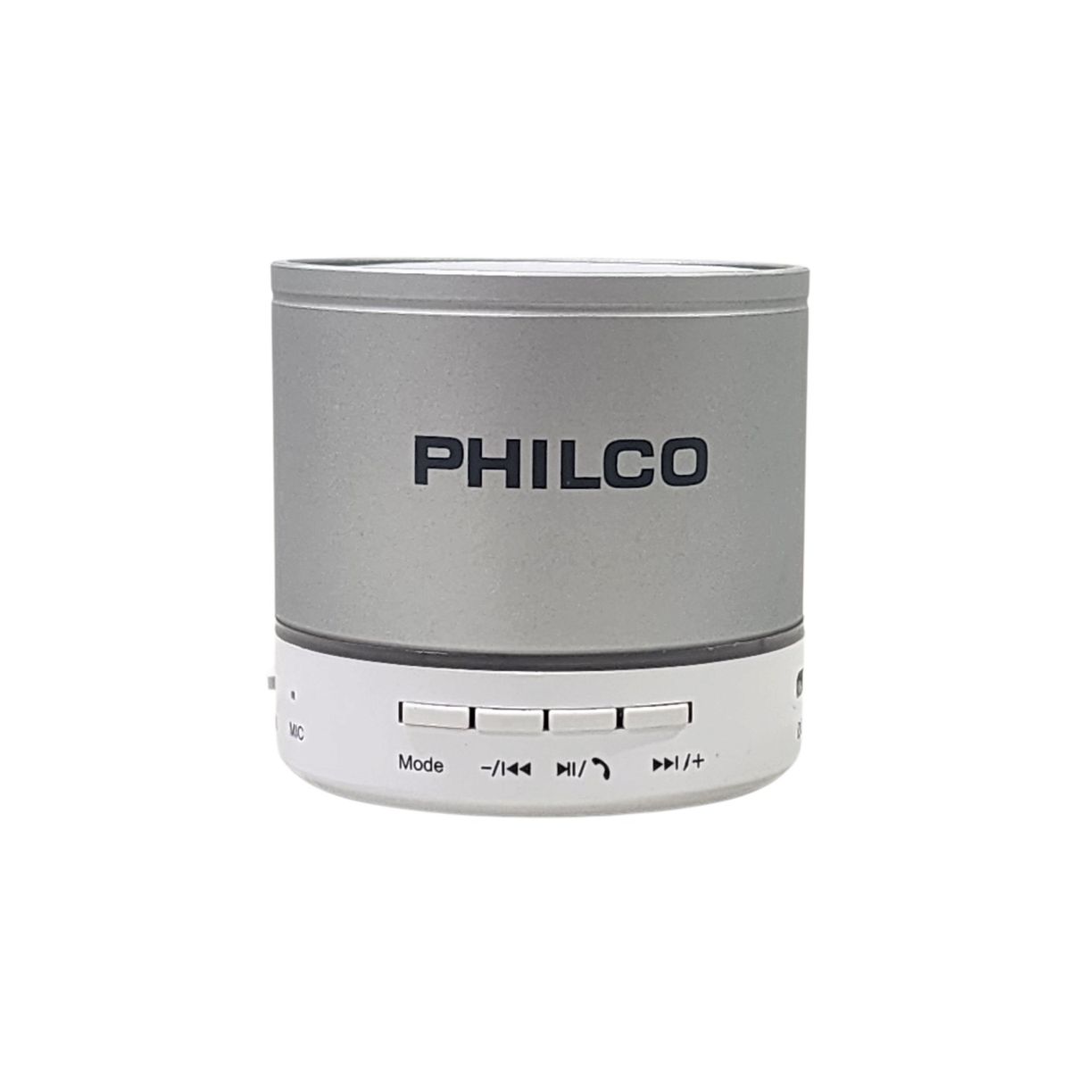 PHILCO - Mini Parlante Portátil Bt 3W USB FM P295 Philco Plata