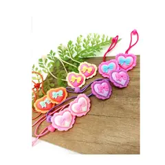 GENERICO - Chape Tira Corazón Doble Set 5 Pares X 12 Unidades