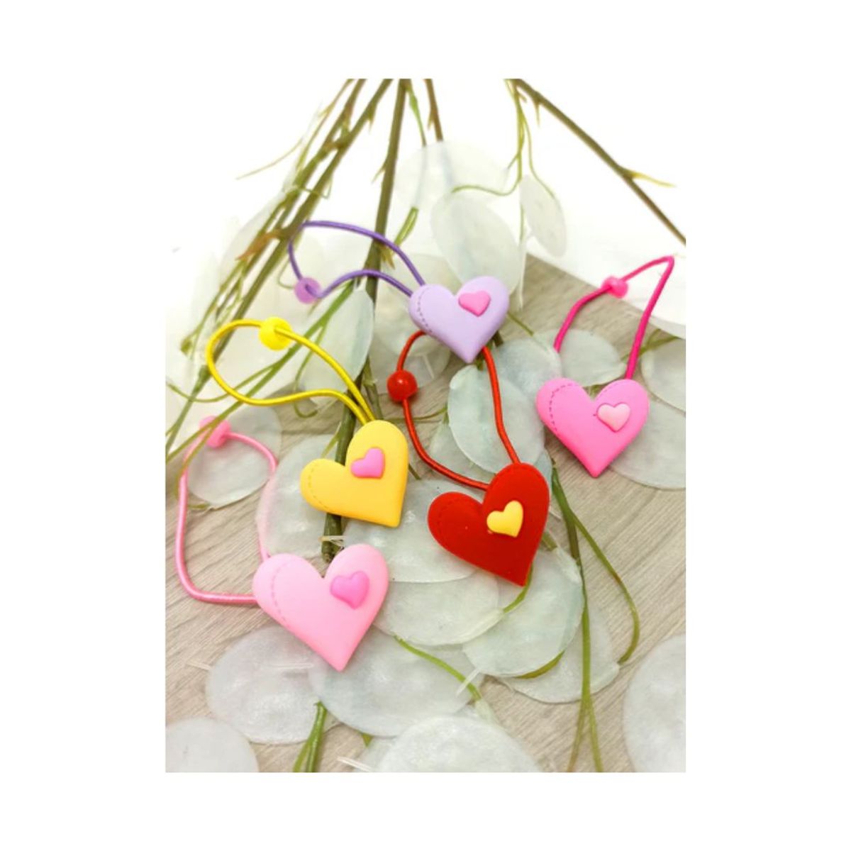 GENERICO - Chape Tira Corazon Set 5 Pares X 12 Unidades