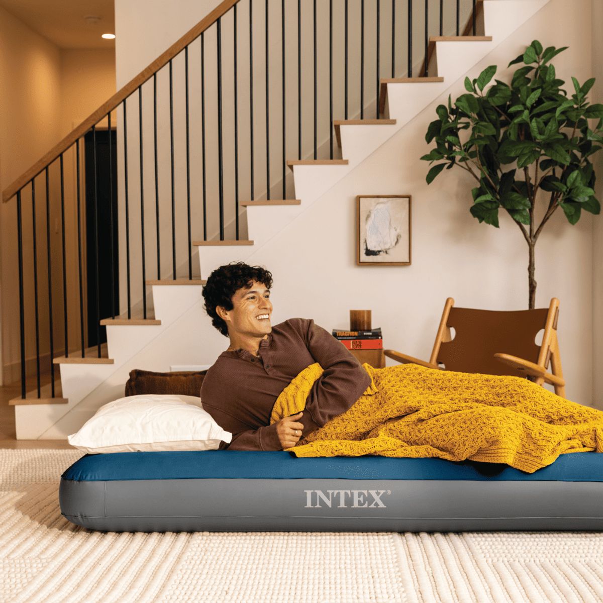 INTEX - Colchón Inflable Intex 15 Plazas 99x191x25 Cm