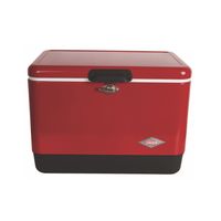 Cooler Diseño Retro y Tapa Have-A-Seat 85 Latas Rojo