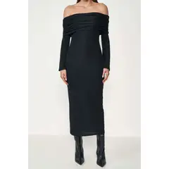 COLCCI - Vestido Largo Off-shoulder