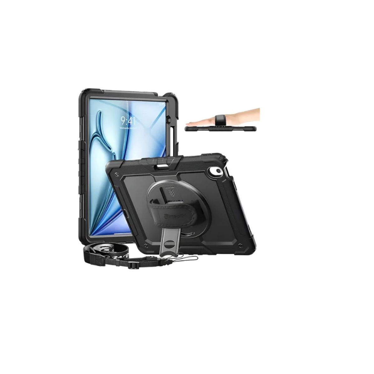 GENERICO - Funda Armadura Antigolpe Para iPad Air 13 2024/2025