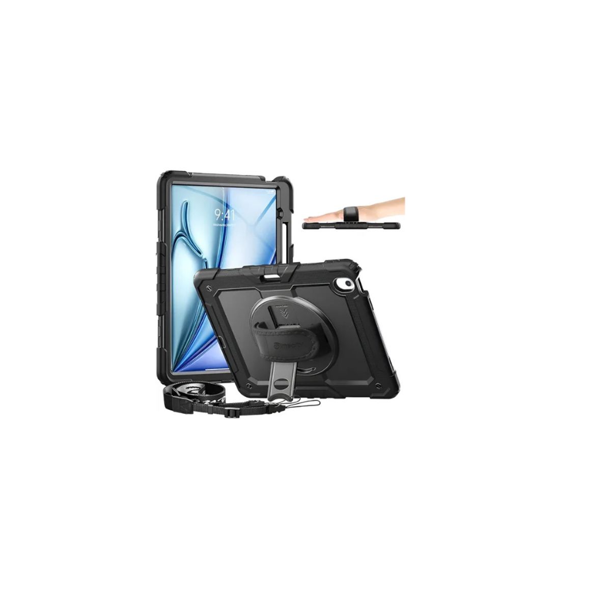 GENERICO - Funda Armadura Antigolpe Para iPad Air 13 2024/2025