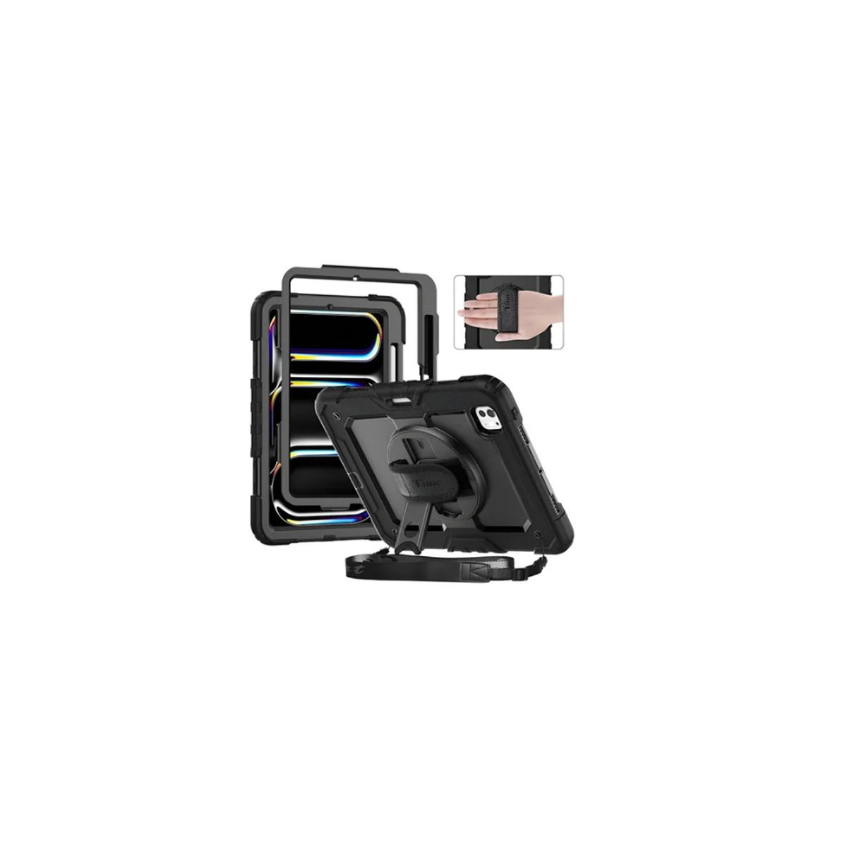 GENERICO - Funda Armadura Antigolpe Para iPad Pro 11 2024/2025