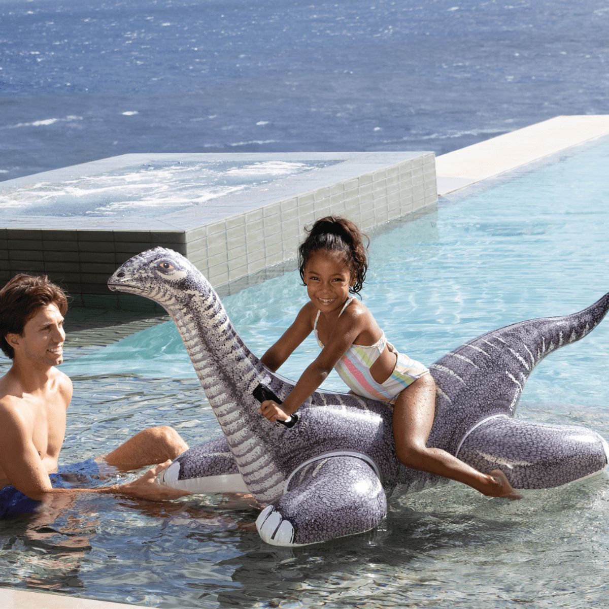 INTEX - Flotador Inflable Intex Brontosaurio 178x94 Cm