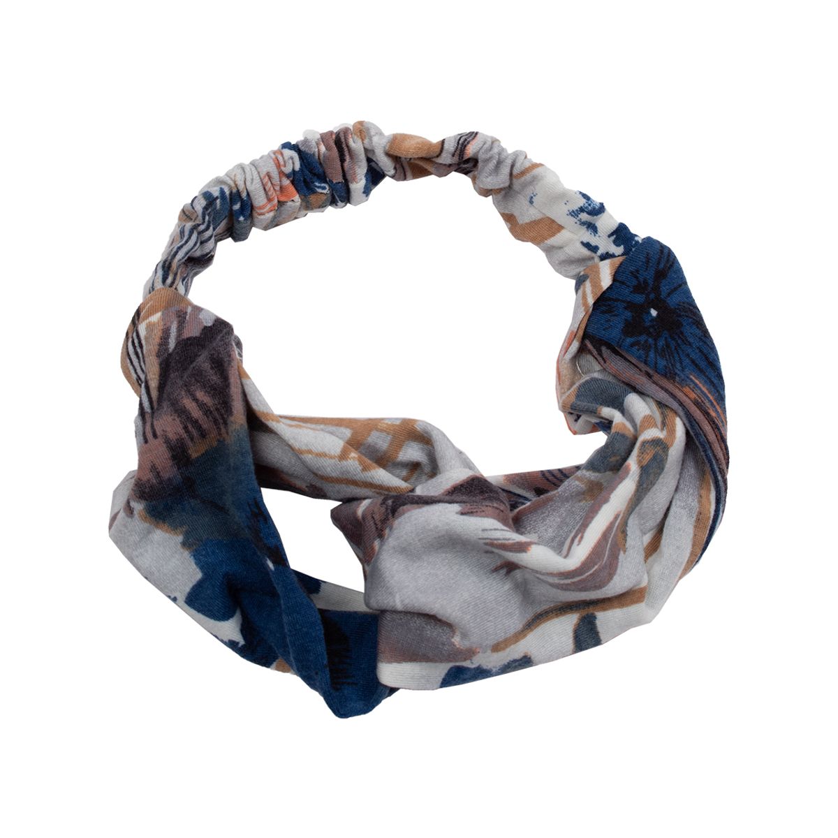 BIJOUTERIA LB20 SPA - Cintillo De Tela Entrelazado Elasticado - multicolor