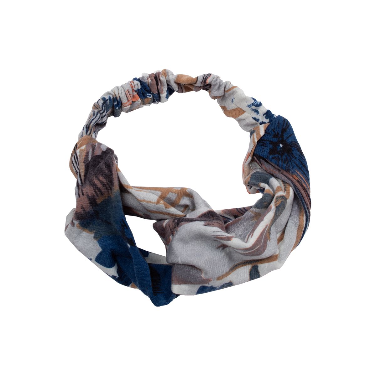 BIJOUTERIA LB20 SPA - Cintillo De Tela Entrelazado Elasticado - multicolor