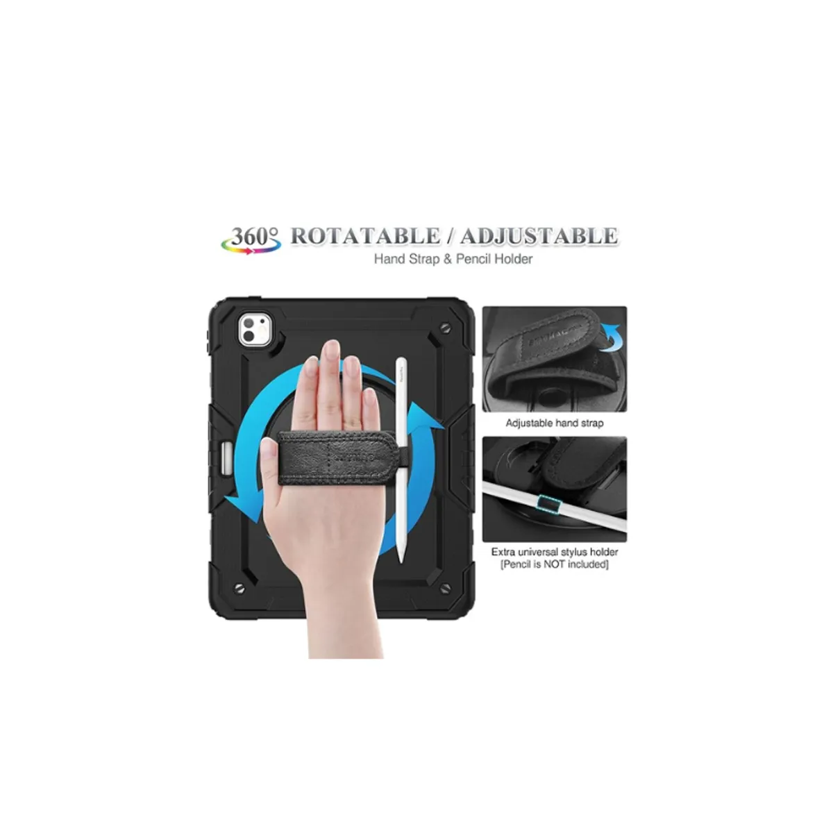 GENERICO - Funda Armadura Antigolpe Para iPad Pro 13 2024/2025