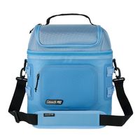 Soft Cooler Pro Lonchera Aislada Portátil 24 Latas Celeste