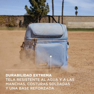 Imagen 2 del producto Soft Cooler Pro Lonchera Aislada Portátil 24 Latas Celeste