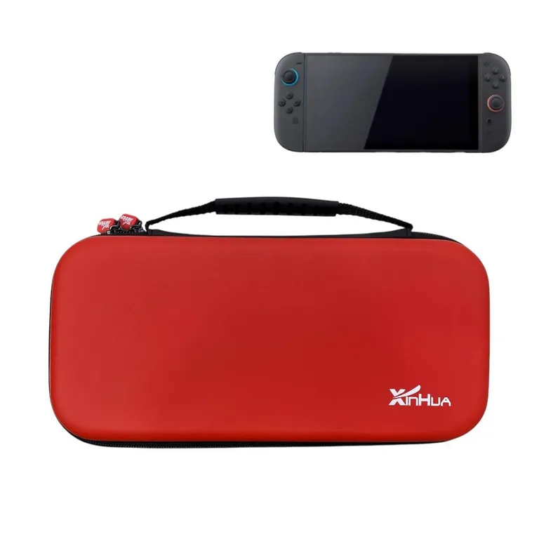 GENERICO Bolso Estuche Funda compatible con Nueva Nintendo Switch 2 Color ROJO