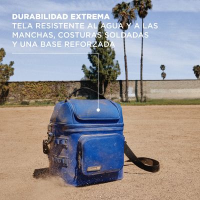 Imagen 2 del producto Soft Cooler Pro Lonchera Aislada Portátil 24 Latas Azul