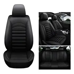 GENERICO - Fundas De Asiento De Auto De Cuero De Calidad Universal Kit