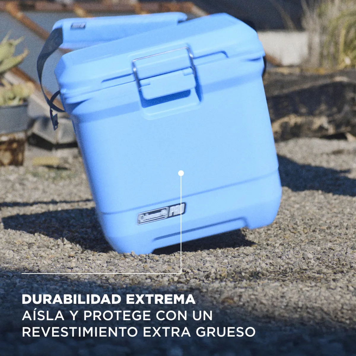 COLEMAN - Cooler Coleman Pro Capacidad 24 Lt / 25 QT Celeste