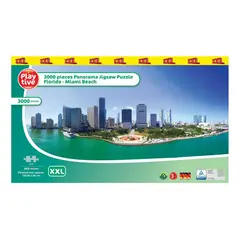 GENERICO - Rompecabezas Panorama Miami Beach 3000 piezas