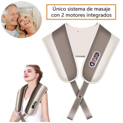 Imagen 2 del producto Masajeador Cervical y Espalda con Calor y Regulación de Intensidad