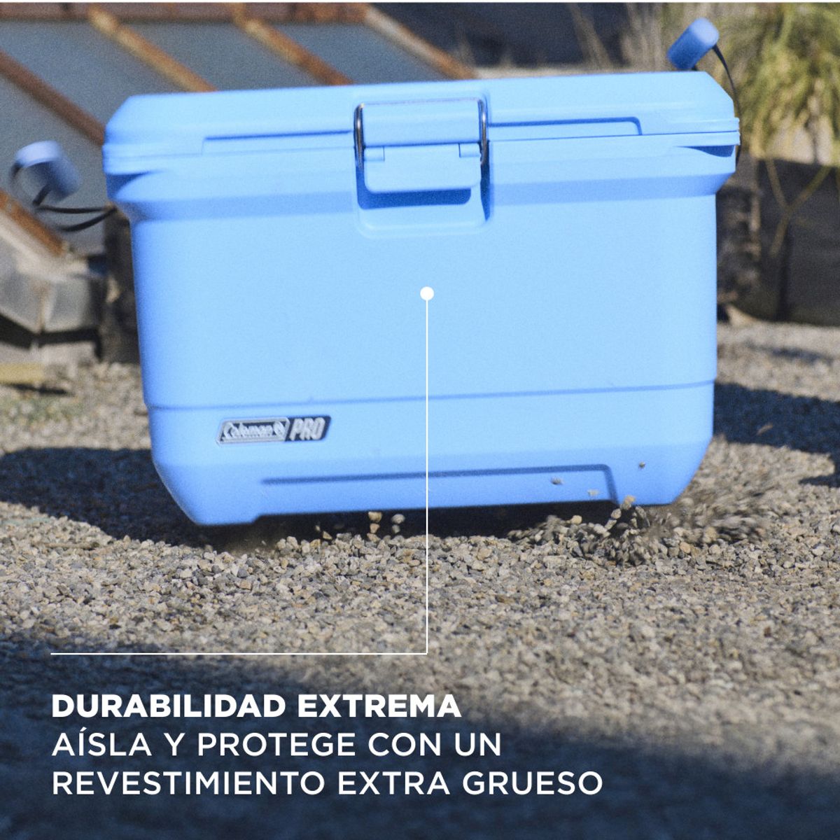 COLEMAN - Cooler Coleman Pro Capacidad 43 Lt / 45 QT Celeste
