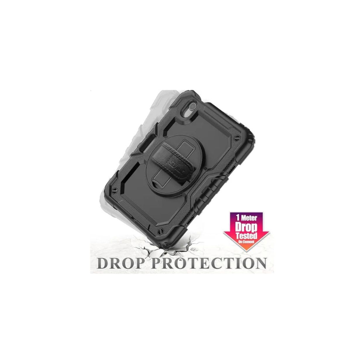GENERICO - Funda Armadura Antigolpe Para iPad Mini 6 / Mini 7 A17 Pro 8.3"